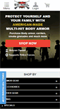 Mobile Screenshot of infidelbodyarmor.com